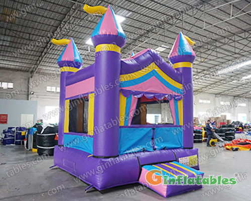 Hot Sale EN14960 Purple Dragon Castel Bounce House Dragon for Sale