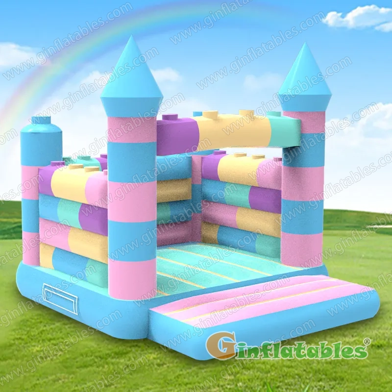 Macaron bounce house