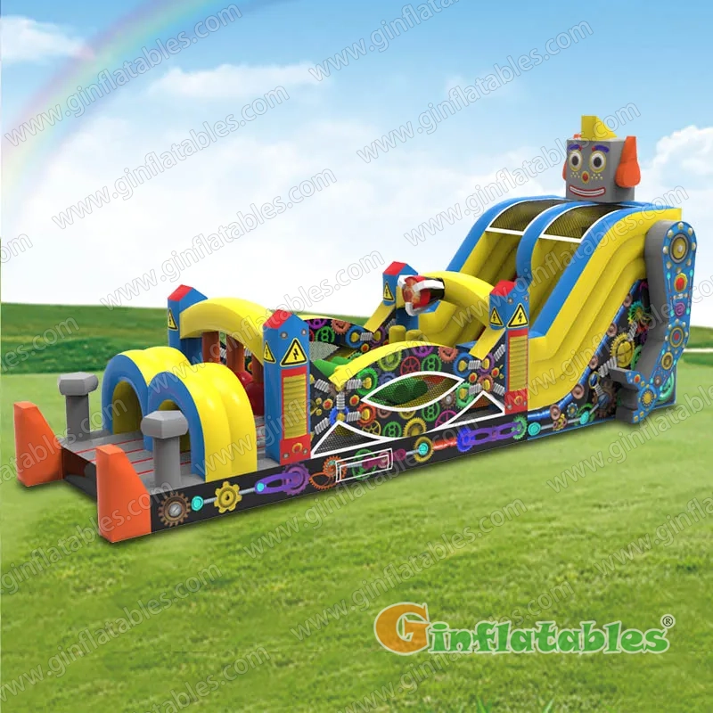 Robot Inflatable obstacle