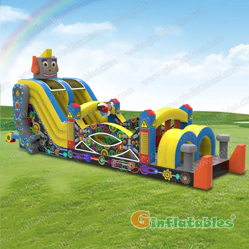 Robot Inflatable obstacle