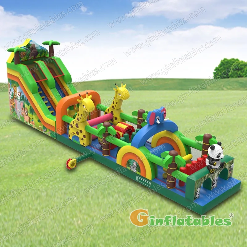 Jungle obstacle course