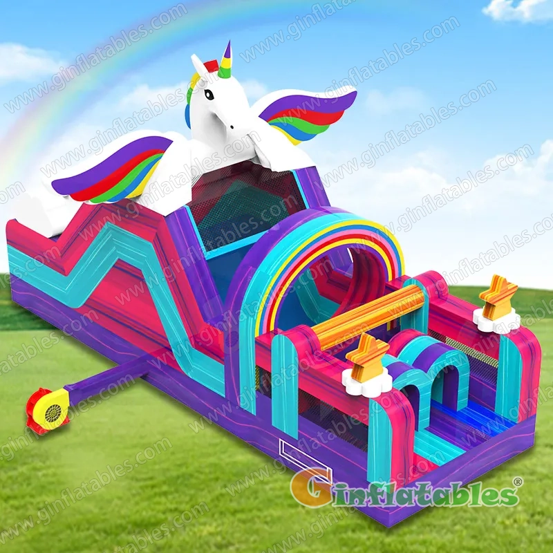 Unicorn obstacle course