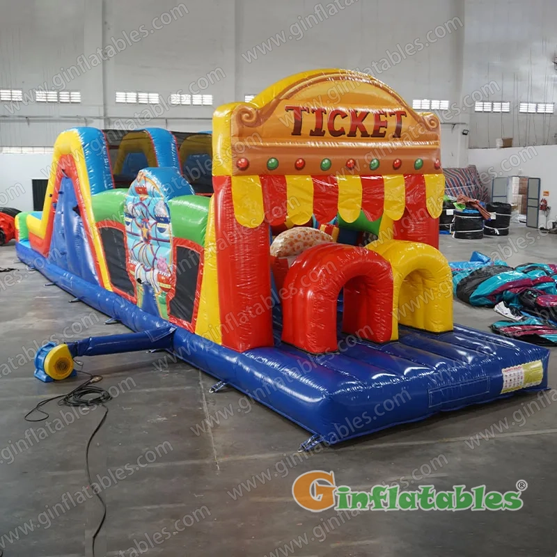 Carnival obstacle courses