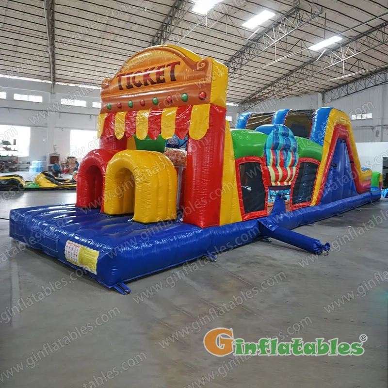 Carnival obstacle courses