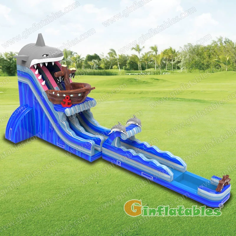 Pirate water slide